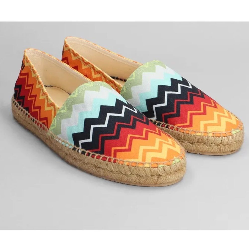 Missoni Men's Slip On Espadrilles, New, Size 44